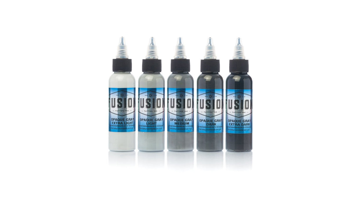 Fusion Ink - Opaque Grey Set