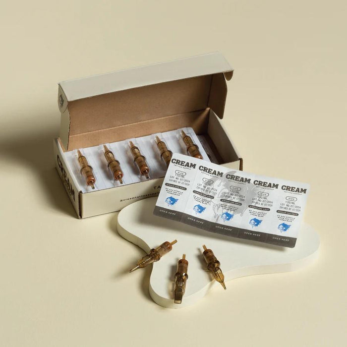 Cream Gold Cartridges - Curved Magnum