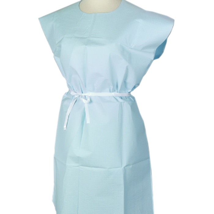 Patient Gowns Disposable - Blue
