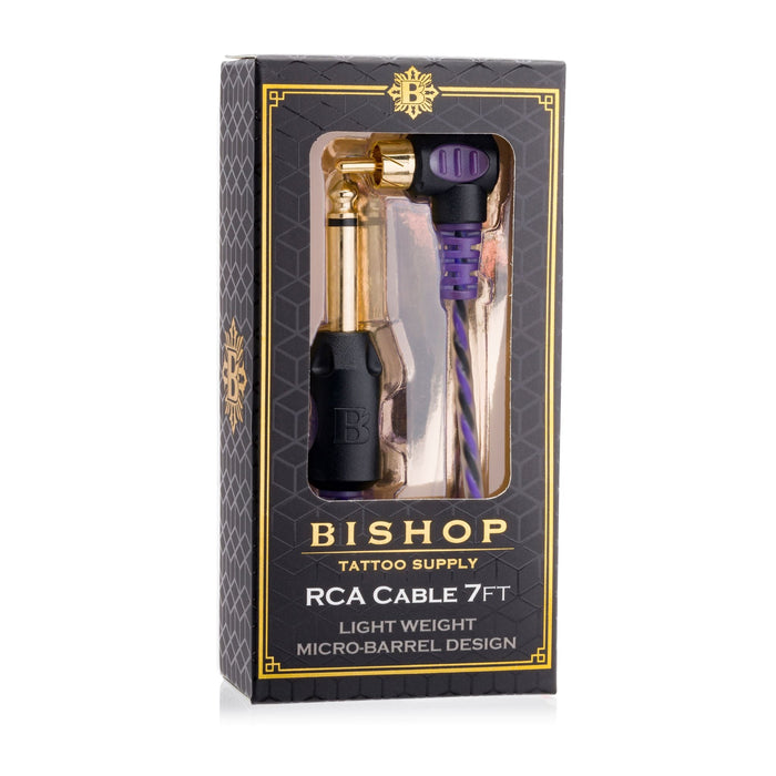 Bishop Lightweight Premium RCA 90 Degree Cord