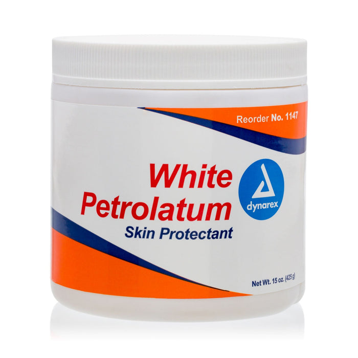 White Petroleum Jar - 15oz